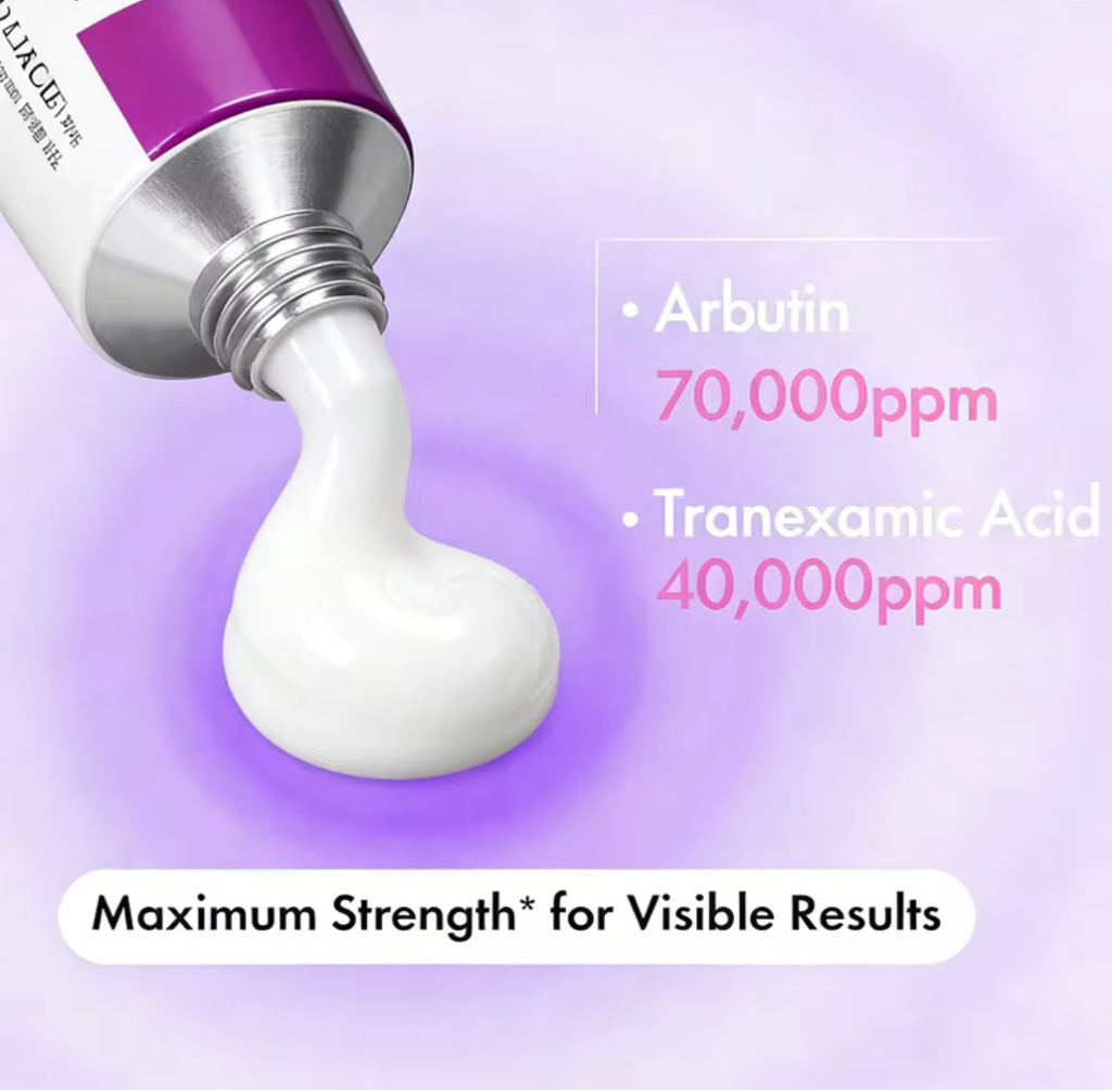 Carvenchy Arbutin 7% + Tranexamic Acid 4% Brightening Cream (50ml)
Advanced Pigmentation & Dark Spot Corrector