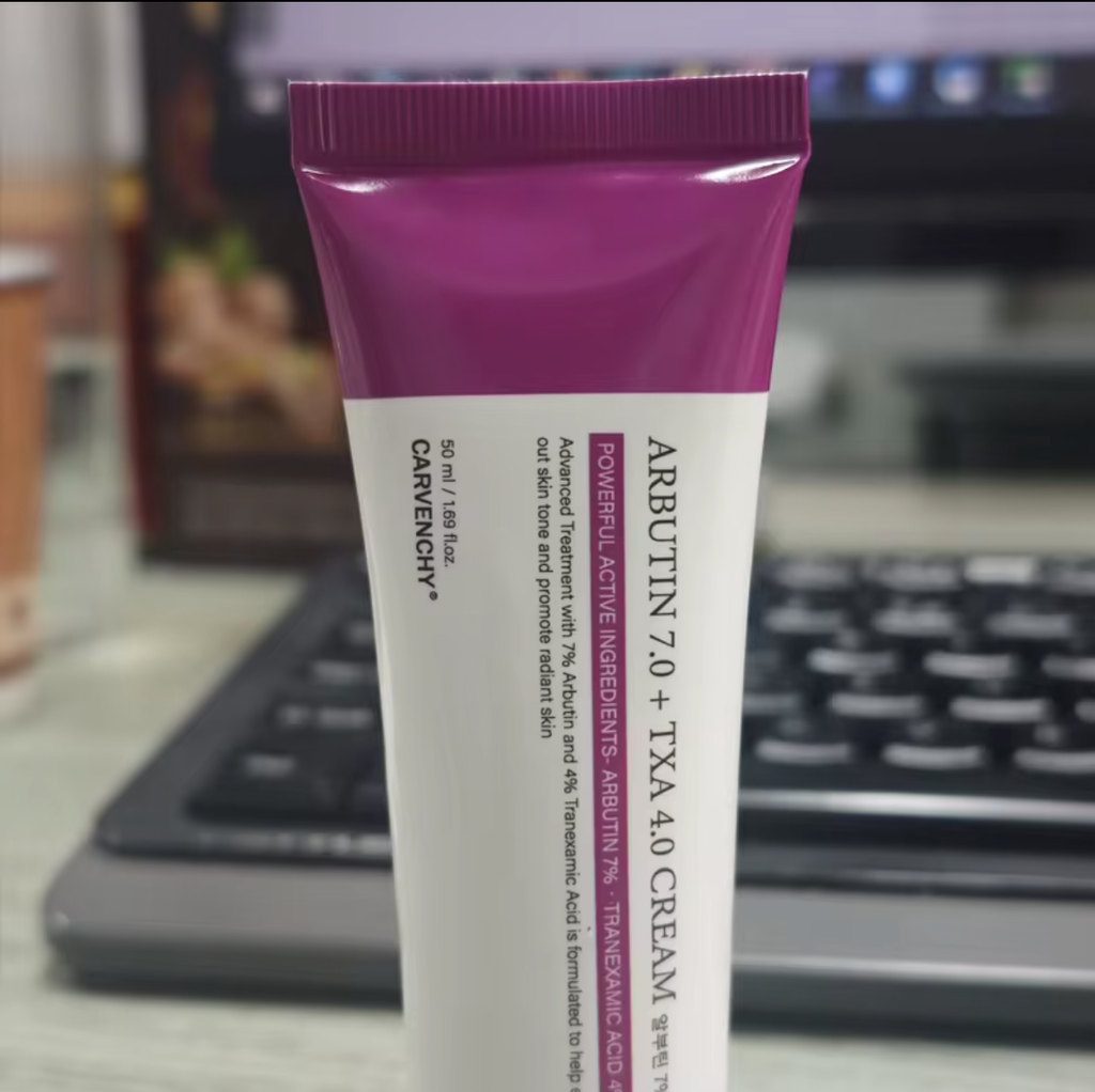 Carvenchy Arbutin 7% + Tranexamic Acid 4% Brightening Cream (50ml)
Advanced Pigmentation & Dark Spot Corrector