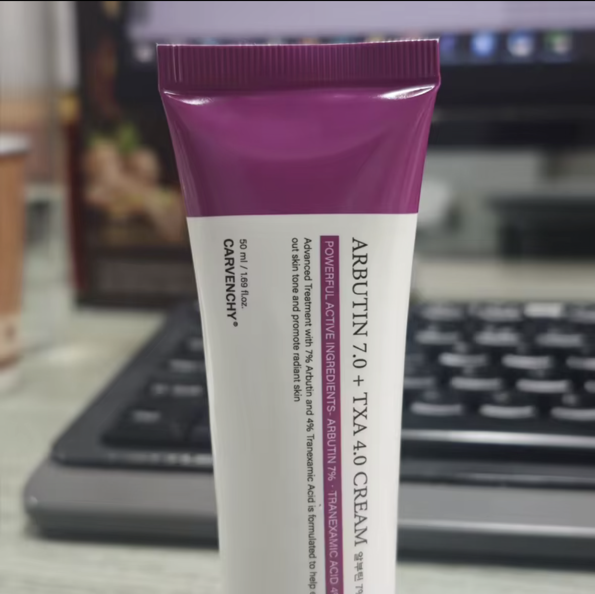 Carvenchy Arbutin 7% + Tranexamic Acid 4% Brightening Cream (50ml)
Advanced Pigmentation & Dark Spot Corrector