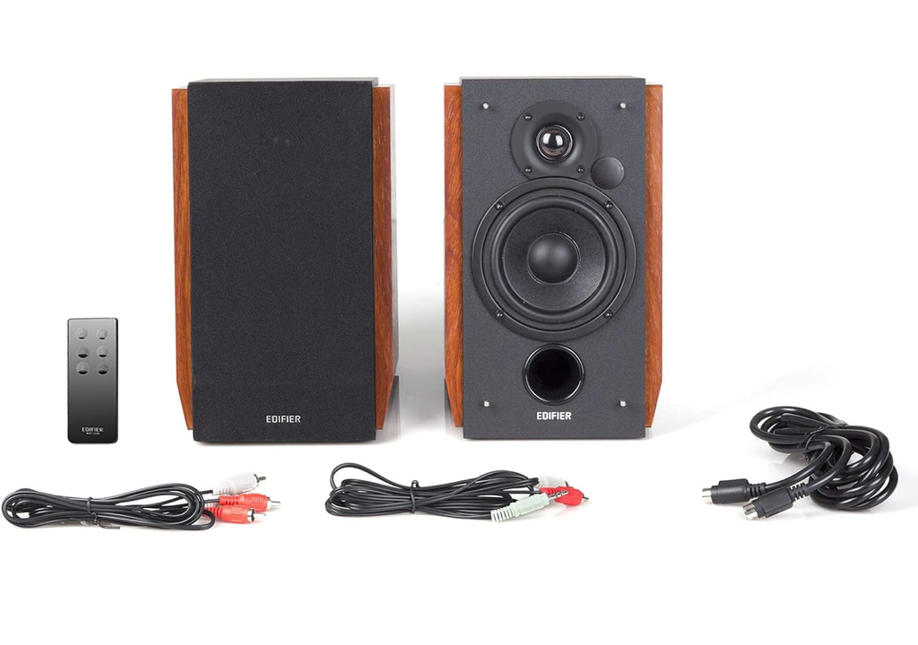 Edifier R1700BT Bluetooth Bookshelf Speakers - Active Near-Field Studio Monitors -Powered Speakers 2.0Edifier