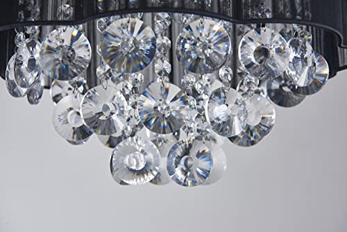 AGV LIGHTING 20102 Crystal Ceiling Light Fixture