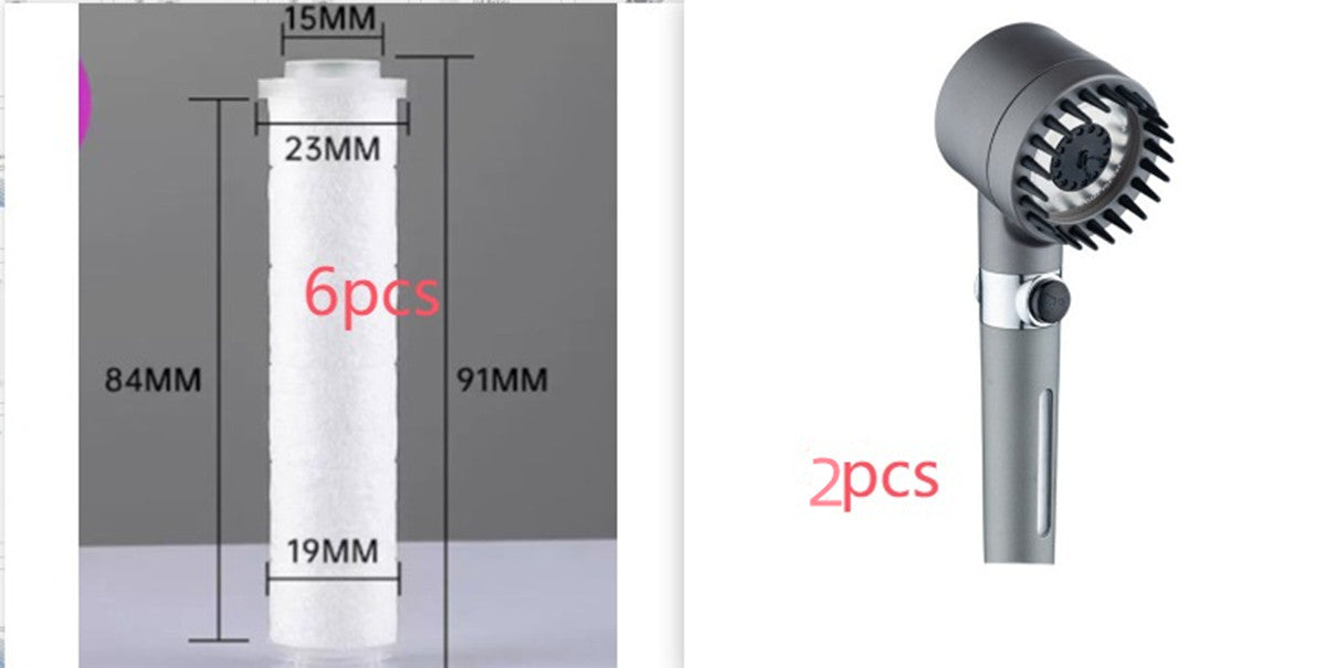 3 Modes Shower Head High Pressure Showerhead