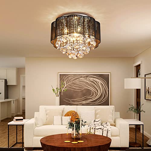 AGV LIGHTING 20102 Crystal Ceiling Light Fixture
