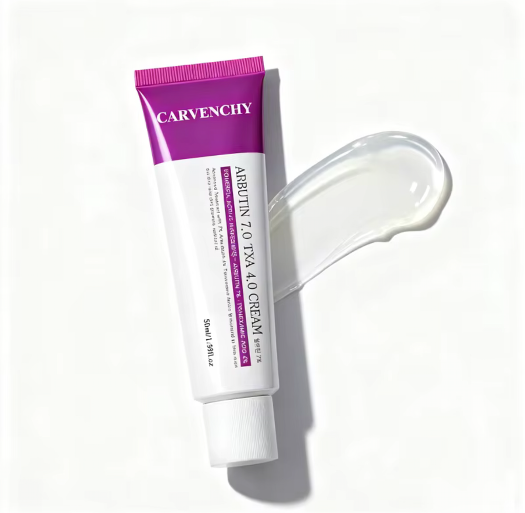 Carvenchy Arbutin 7% + Tranexamic Acid 4% Brightening Cream (50ml)
Advanced Pigmentation & Dark Spot Corrector