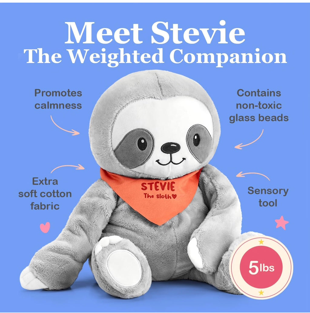 Weighted stuffed animal 5 lbs