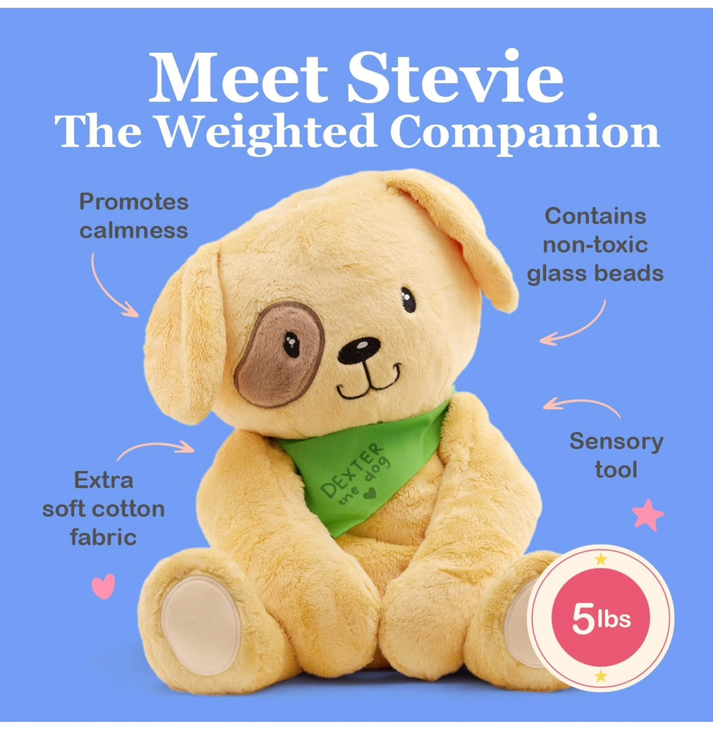 Weighted stuffed animal 5 lbs