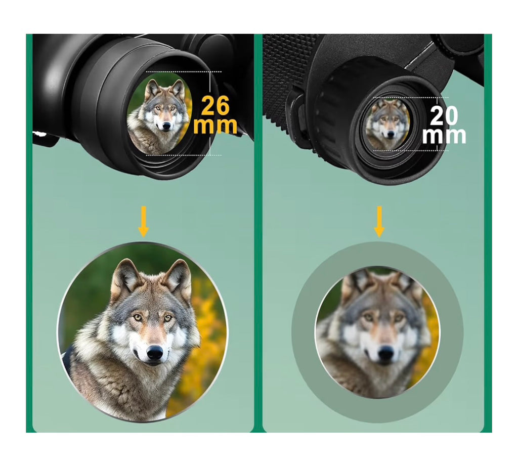 Binoculars for Adults High Powered, Military HD Professional/Daily Waterproof 20x50 Binoculars for Bird Watching Travel Hunting Football Games Stargazing with Carrying Case & Strap