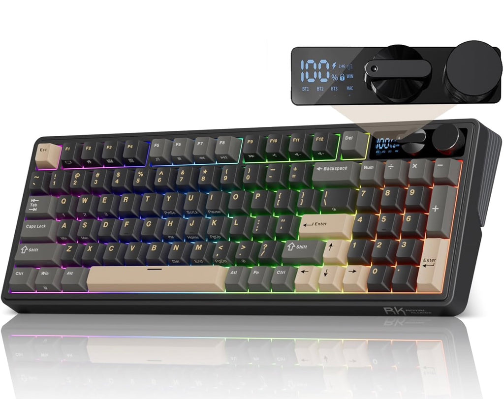 RK M100 wireless Gaming Mechanical Keyboard