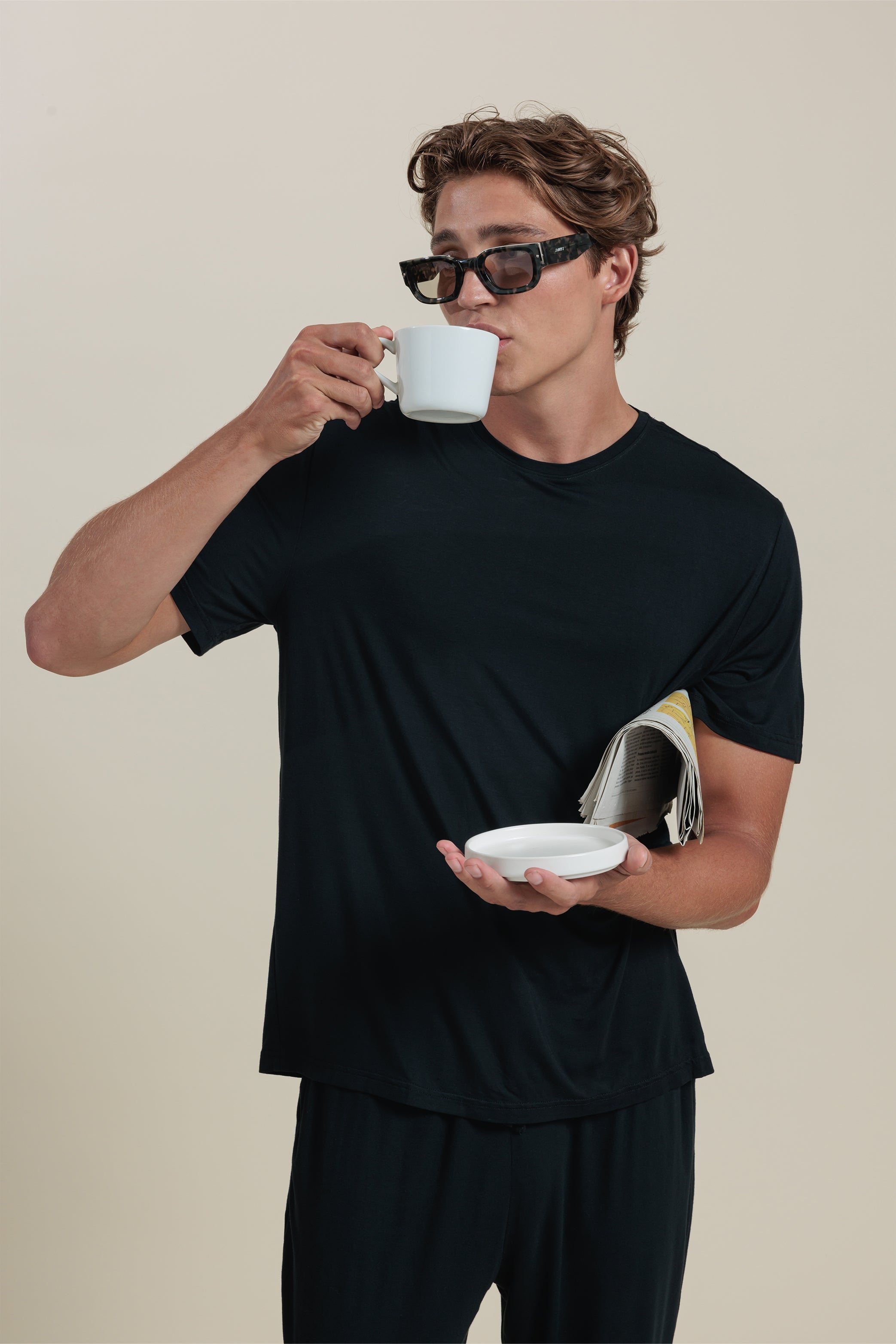 Sleepwear Set <br/> Men’s Bamboo Tee & Jogger Set