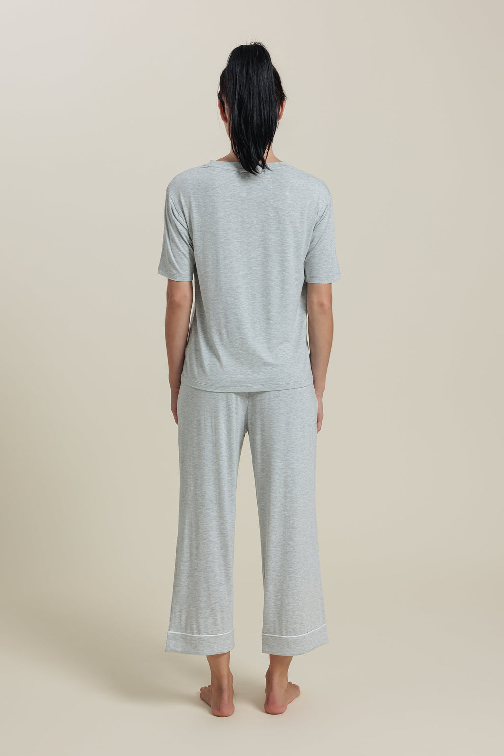 Bamboo Pajama Cropped Pants