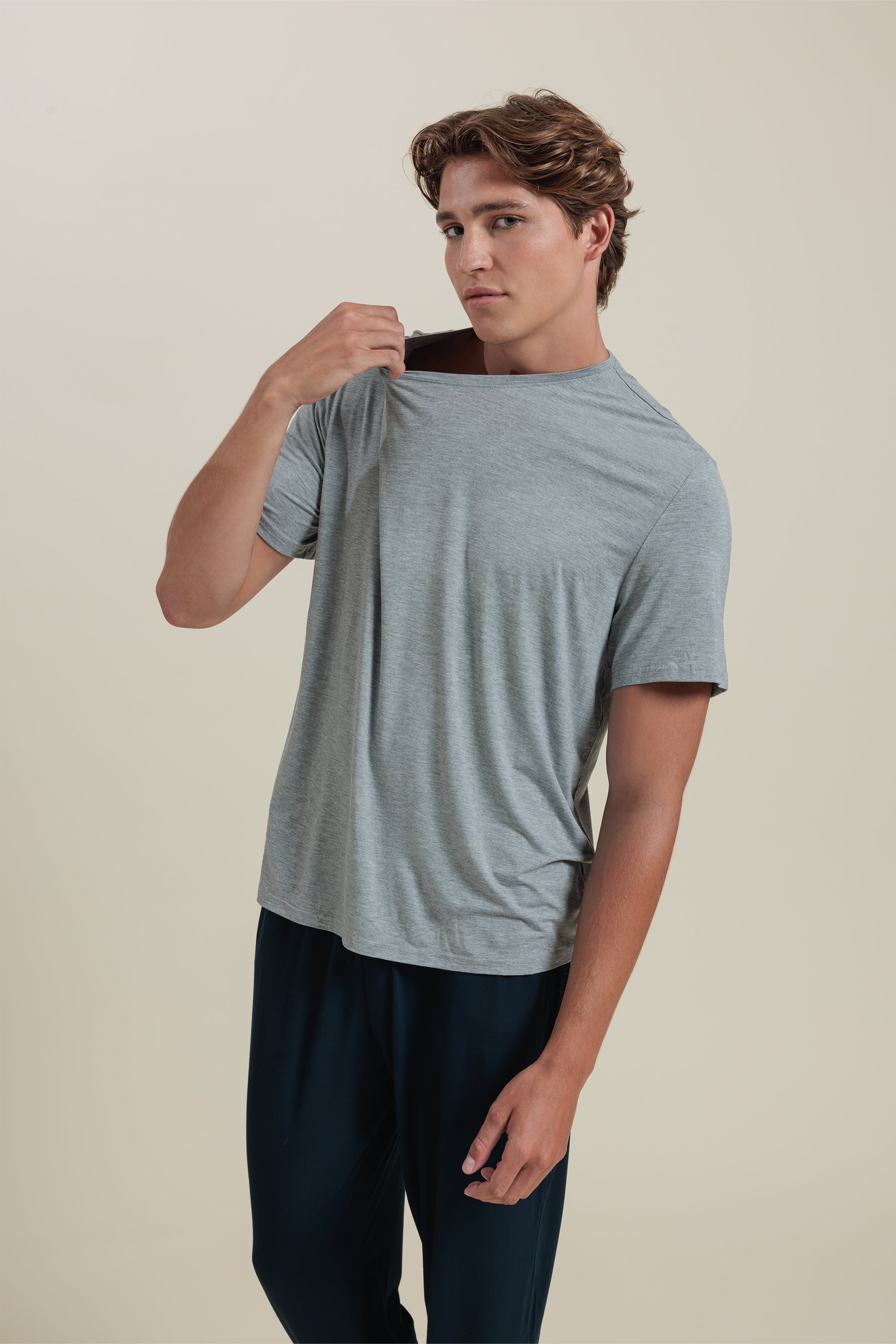 Sleepwear Set <br/> Men’s Bamboo Tee & Jogger Set
