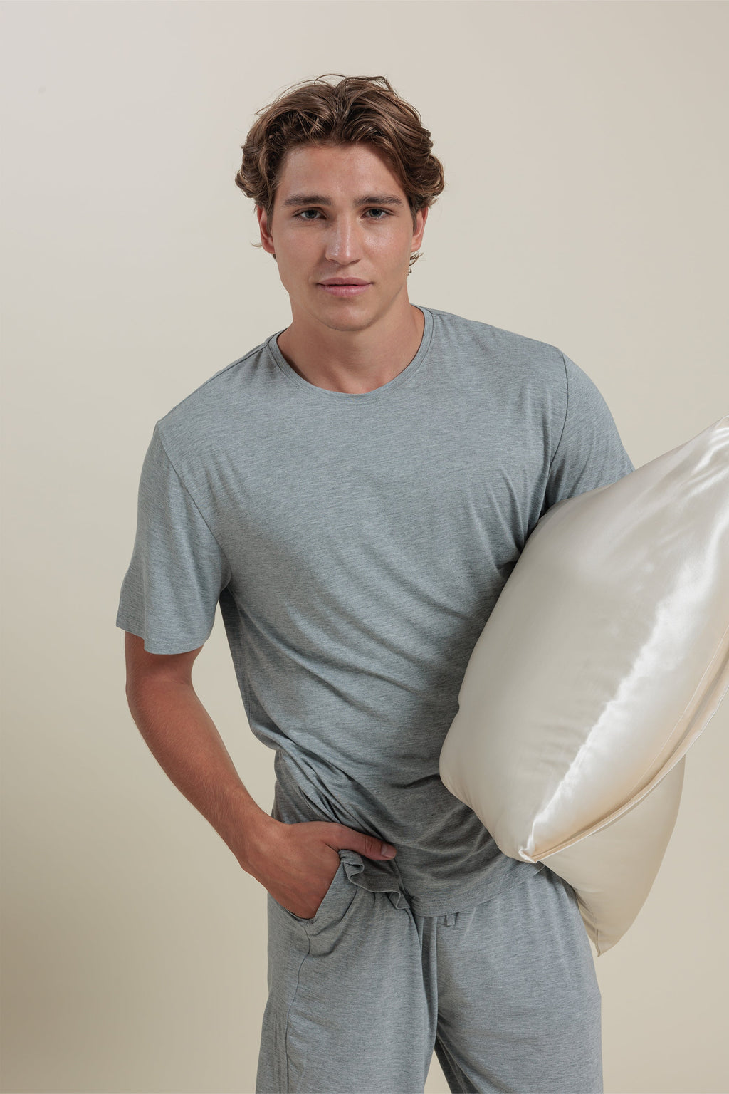 Sleepwear Set <br/> Men’s Bamboo Tee & Jogger Set