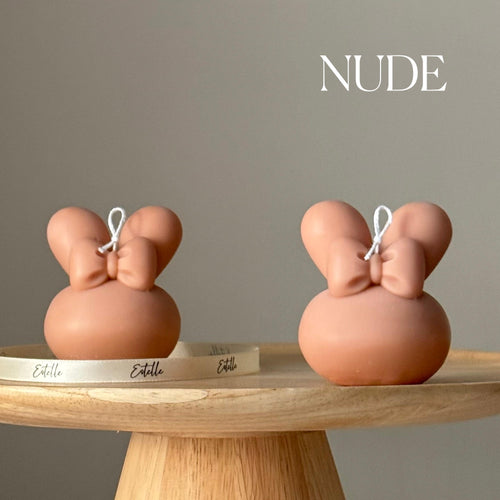 Bunny Soy Candle | Handmade Easter Home Decor