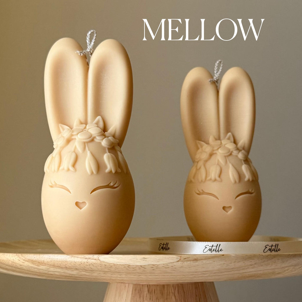Egg Rabbit Soy Candle: Handmade Home Decor, New Home Gift