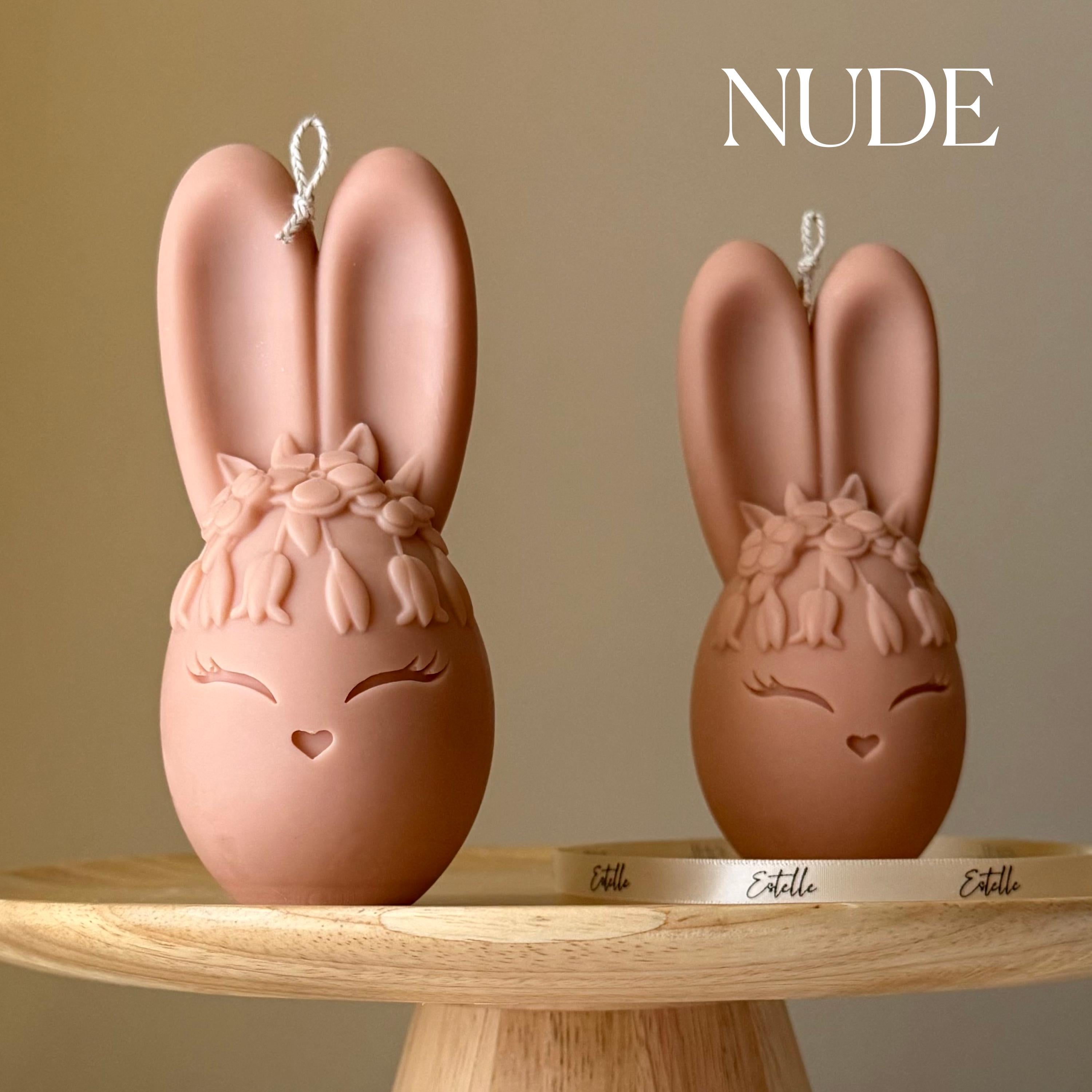 Egg Rabbit Soy Candle: Handmade Home Decor, New Home Gift