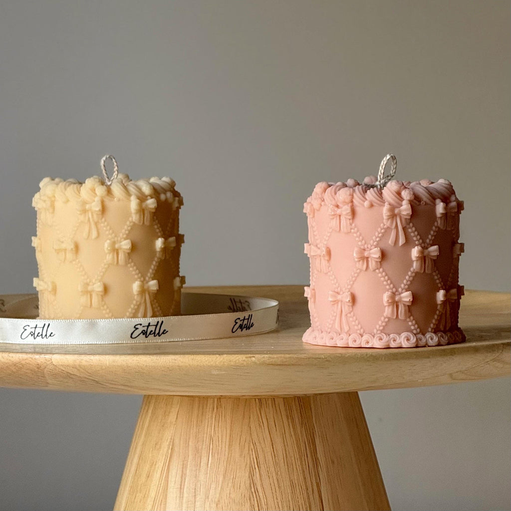 Cake Candle | Trendy Handmade Decoration
