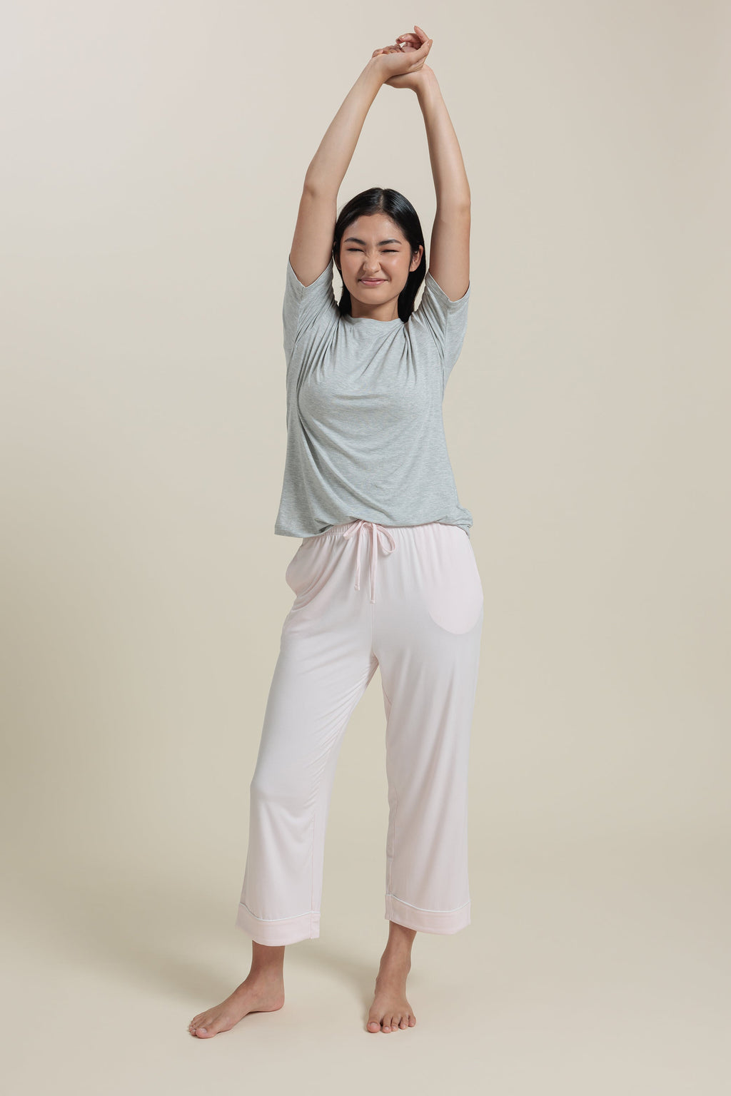 Bamboo Pajama Cropped Pants