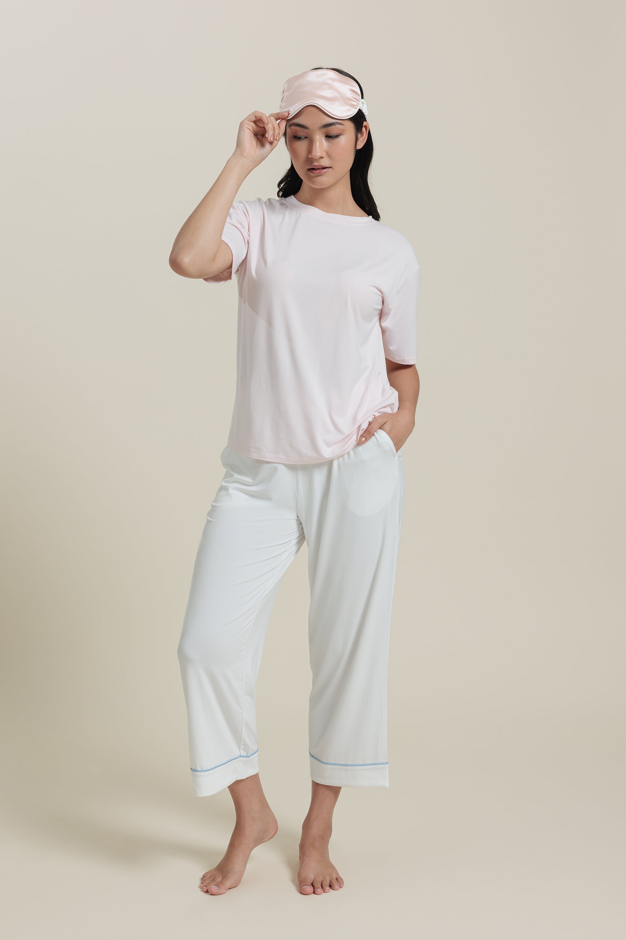 Sleepwear Set <br/>Bamboo T-Shirt & Pants Set