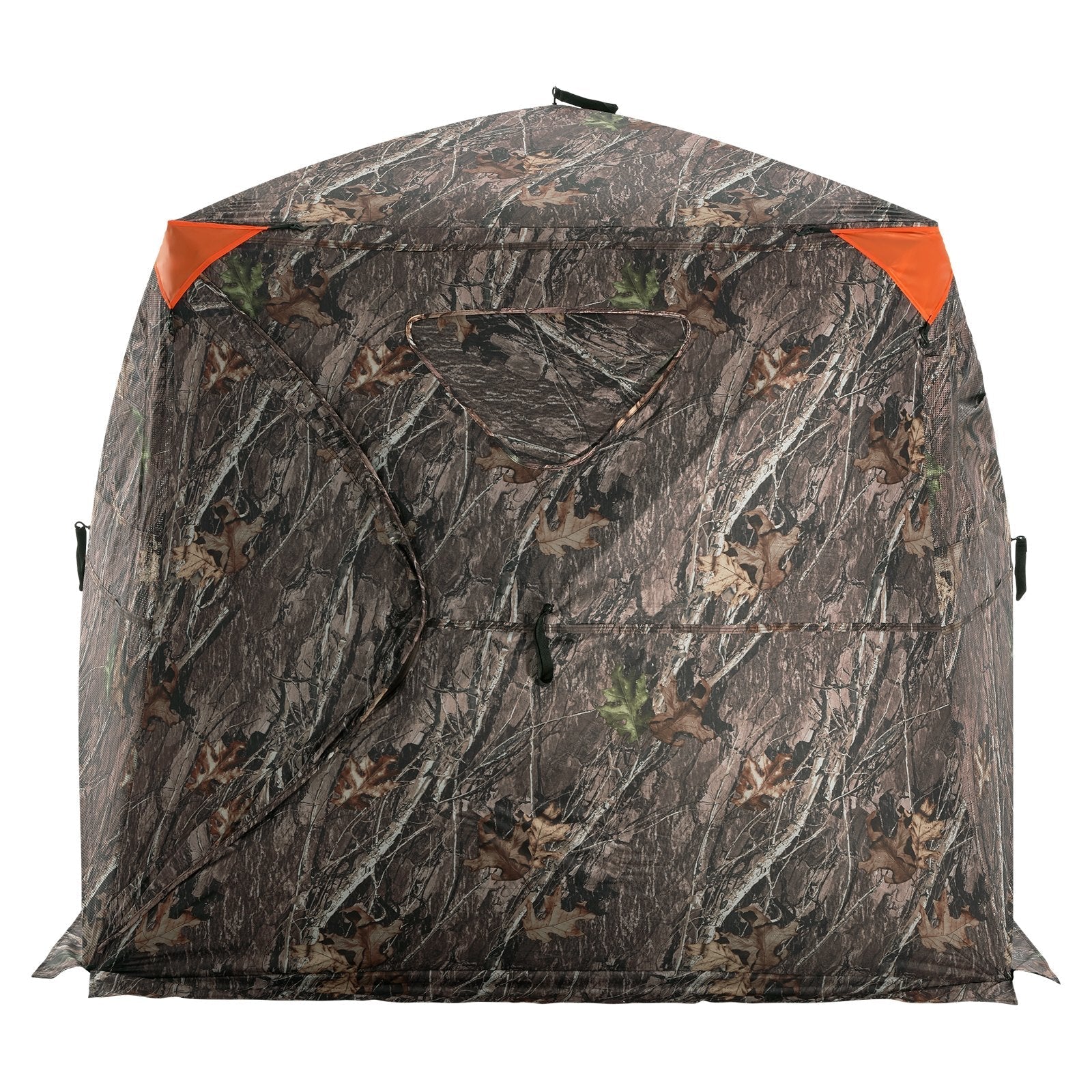 VEVOR Hunting Blind 270° See Through Ground Blind One-Way Mesh for 4-5 Person