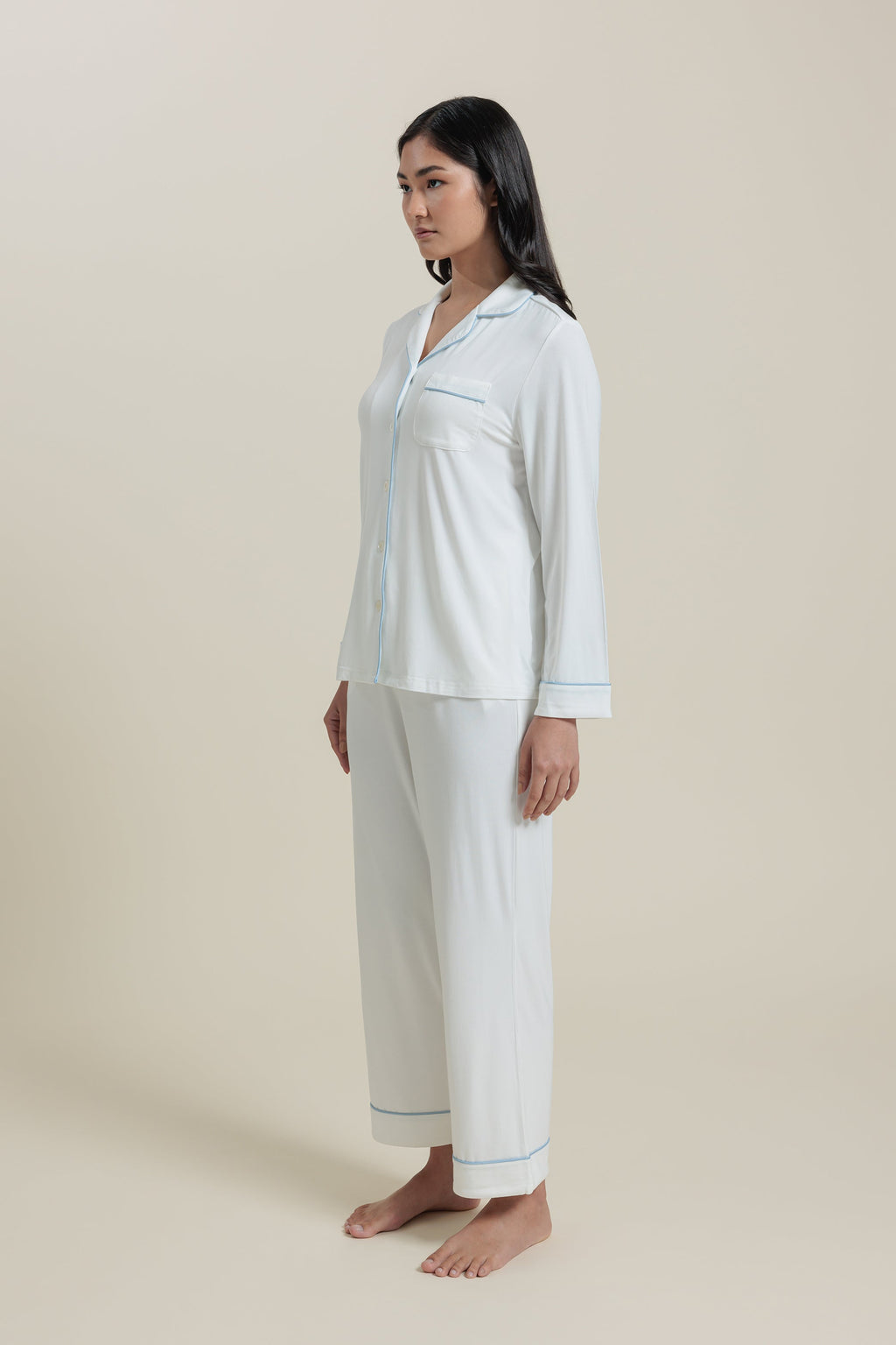 Sleepwear Set <br/>Bamboo Button-Up Pajama Set