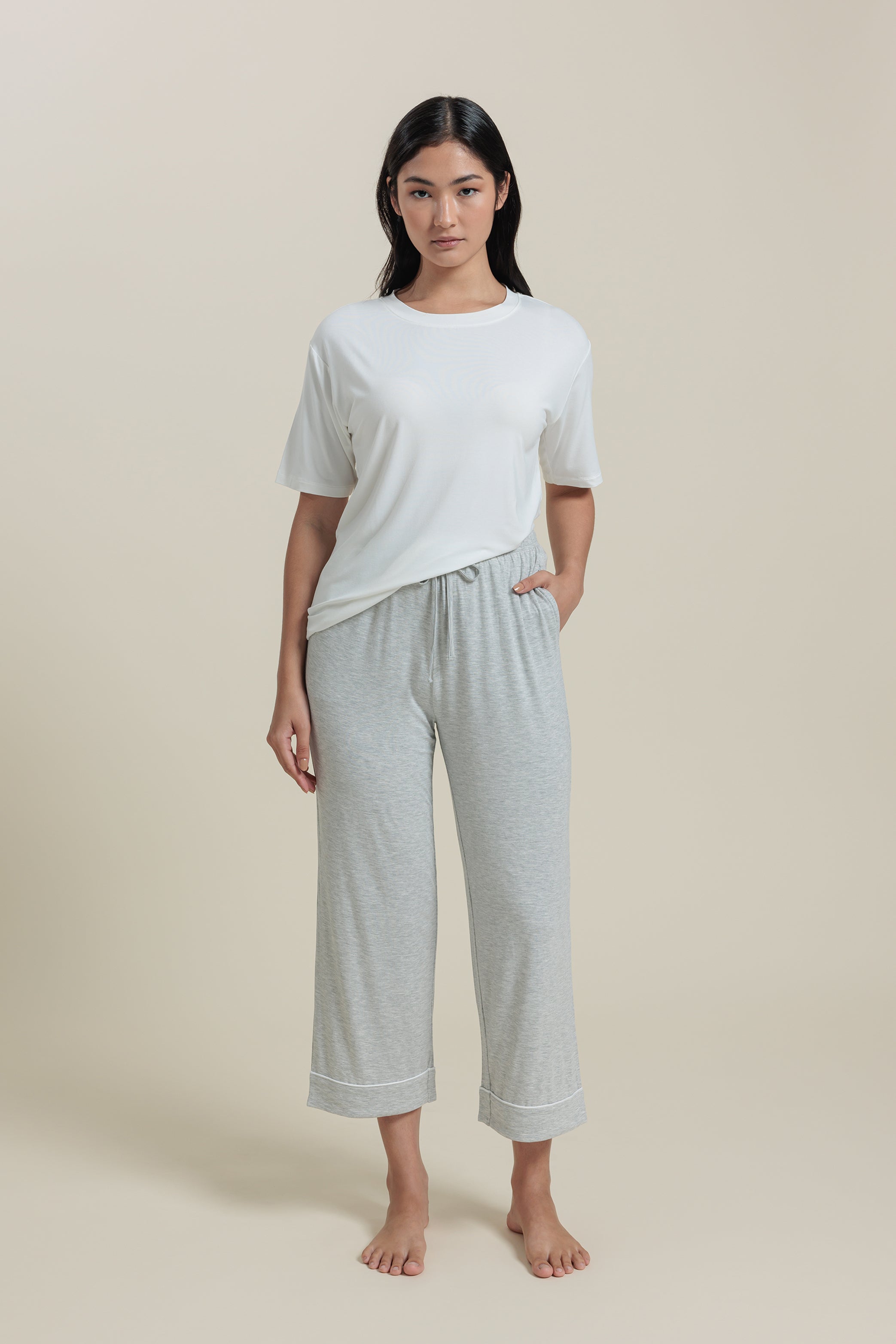 Sleepwear Set <br/>Bamboo T-Shirt & Pants Set